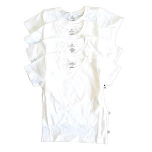 Honest Baby Clothing Unisex White T-Shirt size: 24 Months
